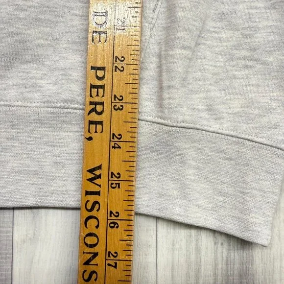 ✅Mens M Essentials Fear of God Grey/Light Oatmeal Hoodie Pullover Sweatshirt - Picture 6 of 9